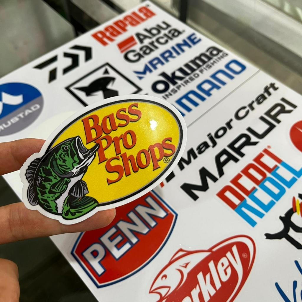 ð£ Super Cartela de Adesivos Pesca Esportiva – 25 Adesivos | 60x30 cm | Laminado Premium | À Prova d’Água ð£ - Imagem 5
