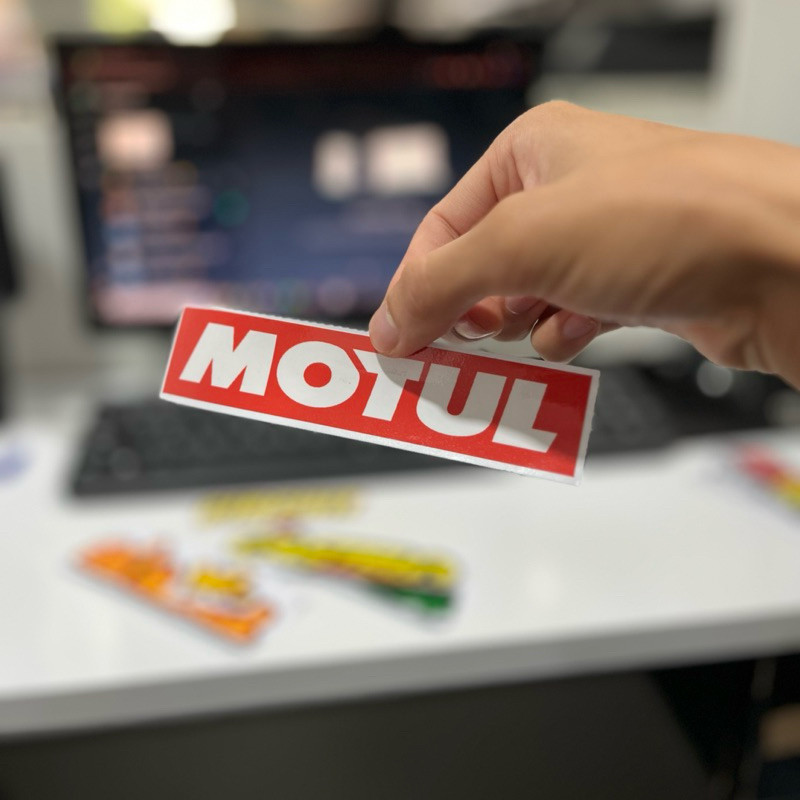 KIT 8 ADESIVOS RECORTADO LAMINADO ALTO BRILHO FAMILIA 244 MOTOCANDO DÉBIKES CASTELO MOTOS MOTUL - Imagem 5